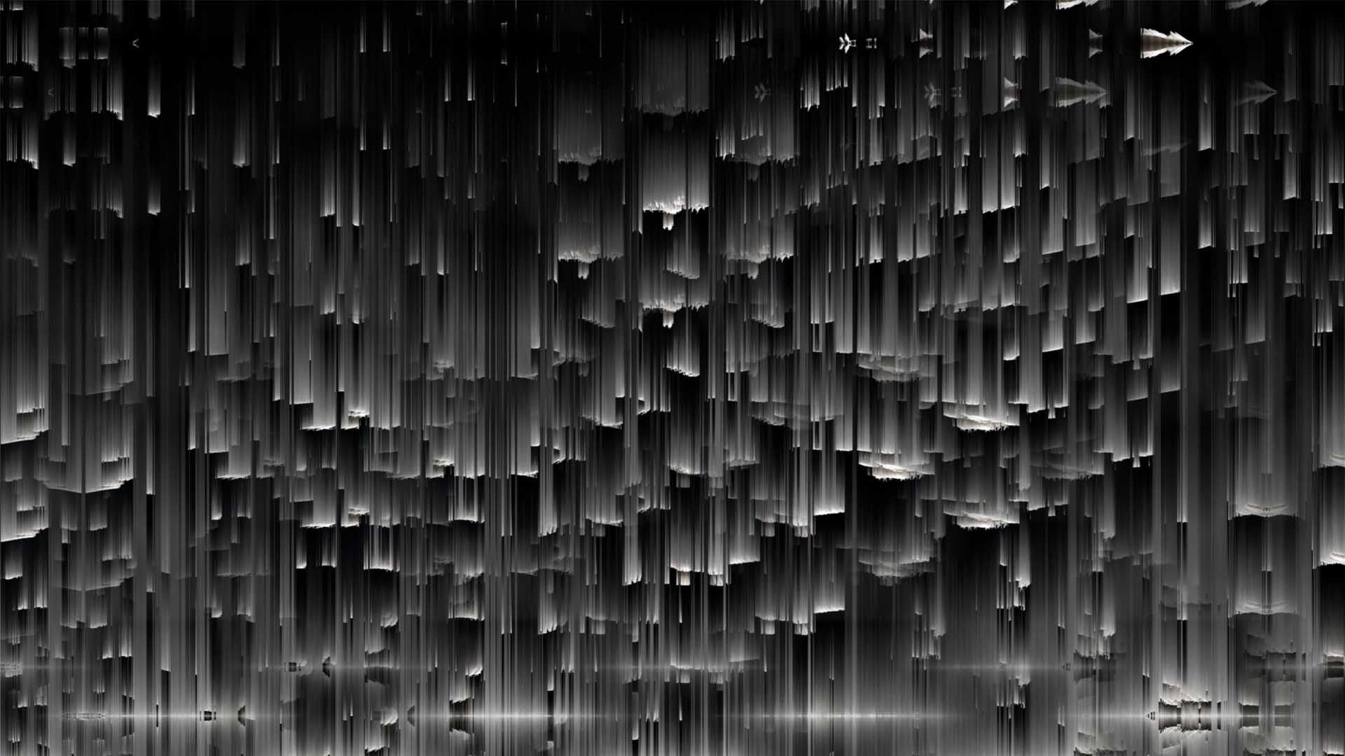 Pixel sorting displace map video mapping loop