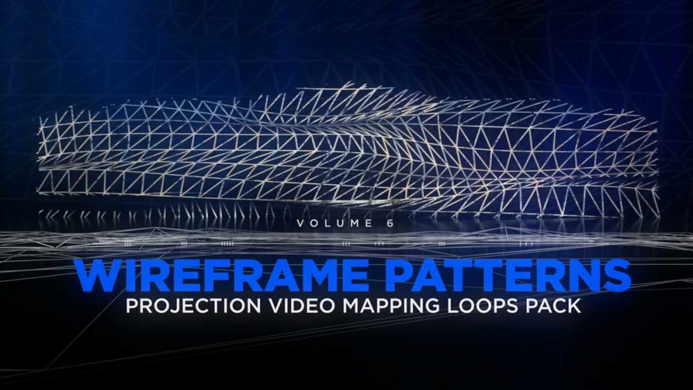 Wireframe-Video-Mapping-Loops-Smart-Reflection