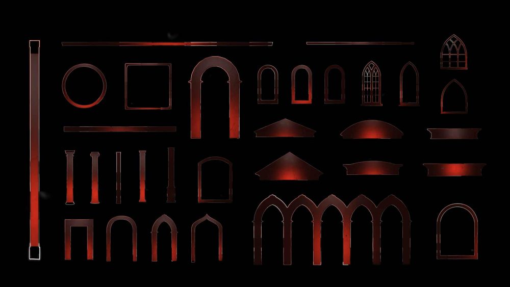 motion graphics for projeciton mapping