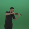 Green-Screen-People-Man-playing-violin-fiddle-strings-music-instument-in-fast-emotional-style-isolated-green-screen_007