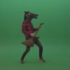 Guitarist-horse-man-with-horse-mask-head-play-guitar-on-green-screen_007