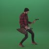 Rock-Man-Guitarist-playing-light-rock-on-green-screen_006