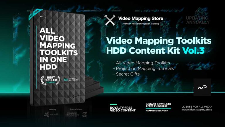 Video Mapping Store — Visuals for Projection Mapping
