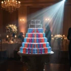 Sugar Textures Visuals Wedding Cake Projection Mapping