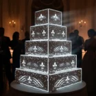 Sugar Textures Visuals Wedding Cake Projection Mapping