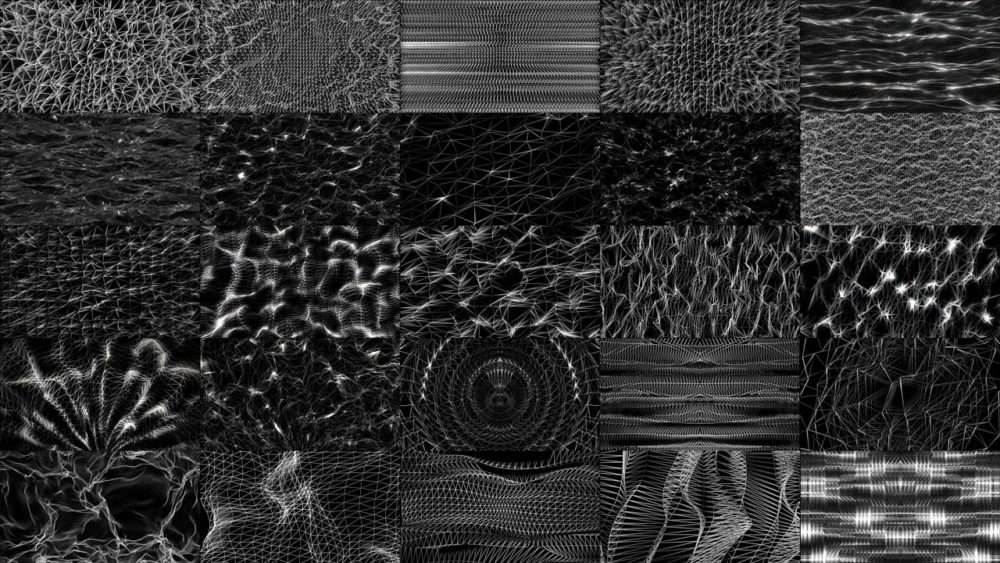 Wireframe Patterns - Projection Mapping Loops Pack Vol.6 | VMS
