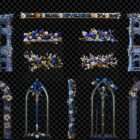 Architectural Expensive Blossom Projection Mapping Textures Pack