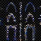 Architectural Expensive Blossom Projection Mapping Textures Pack