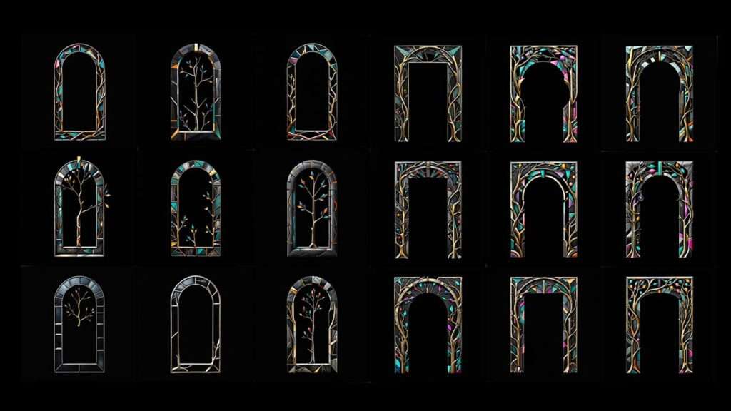 Color Cubism - Projection Mapping Textures Pack Vol.32 | VMS