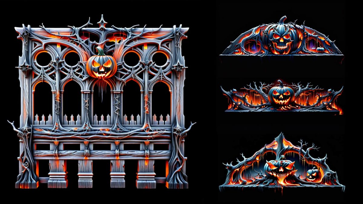 Halloween Heat - Projection Mapping Textures