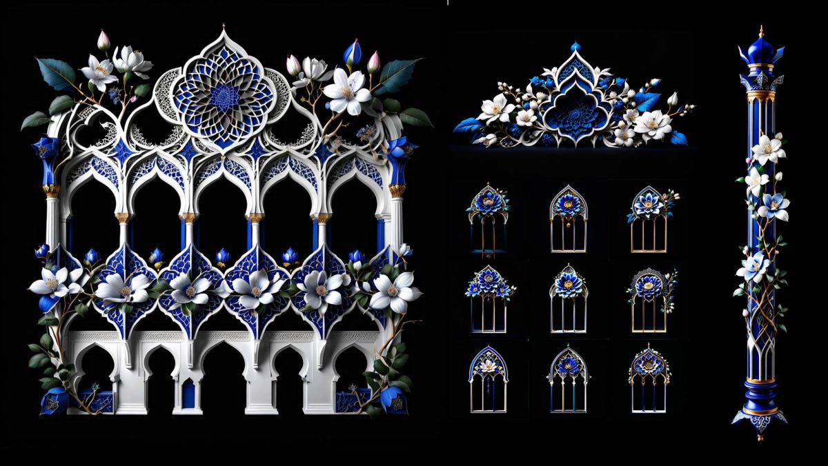 Beauty of Islam - Projection Mapping Textures