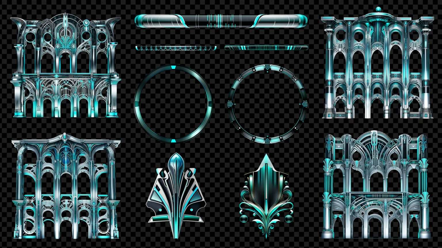 Video Mapping Effects — VFX Elements with Alpha Channel