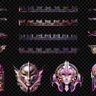 Architectural Pink High-Tech Projection Mapping Textures Pack