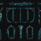 Architectural Techno Baroqu Projection Mapping Textures Pack