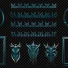 Architectural Techno Baroqu Projection Mapping Textures Pack