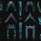 Architectural Techno Baroqu Projection Mapping Textures Pack