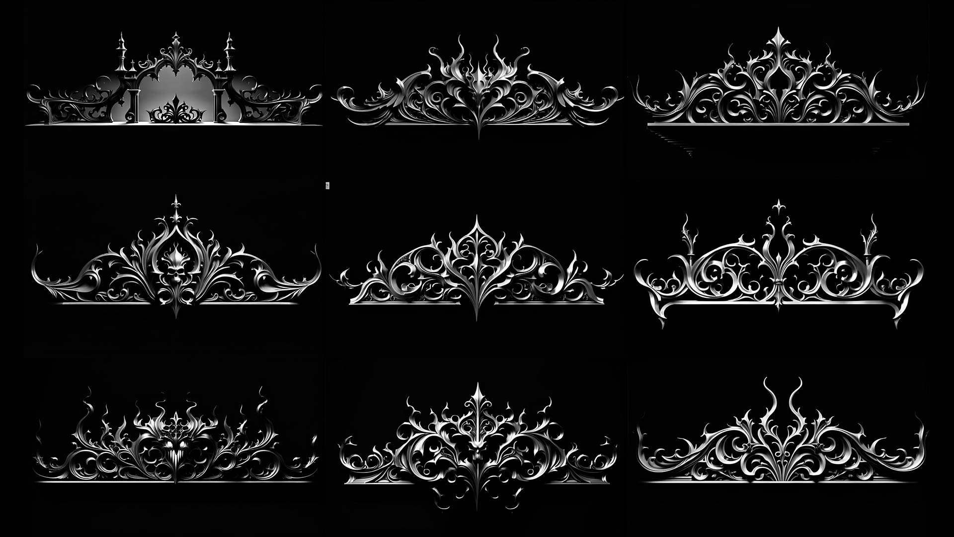 Gothic Monster - Projection Mapping Textures Pack