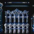 Architectural Winters Embrace Projection Mapping Textures Pack