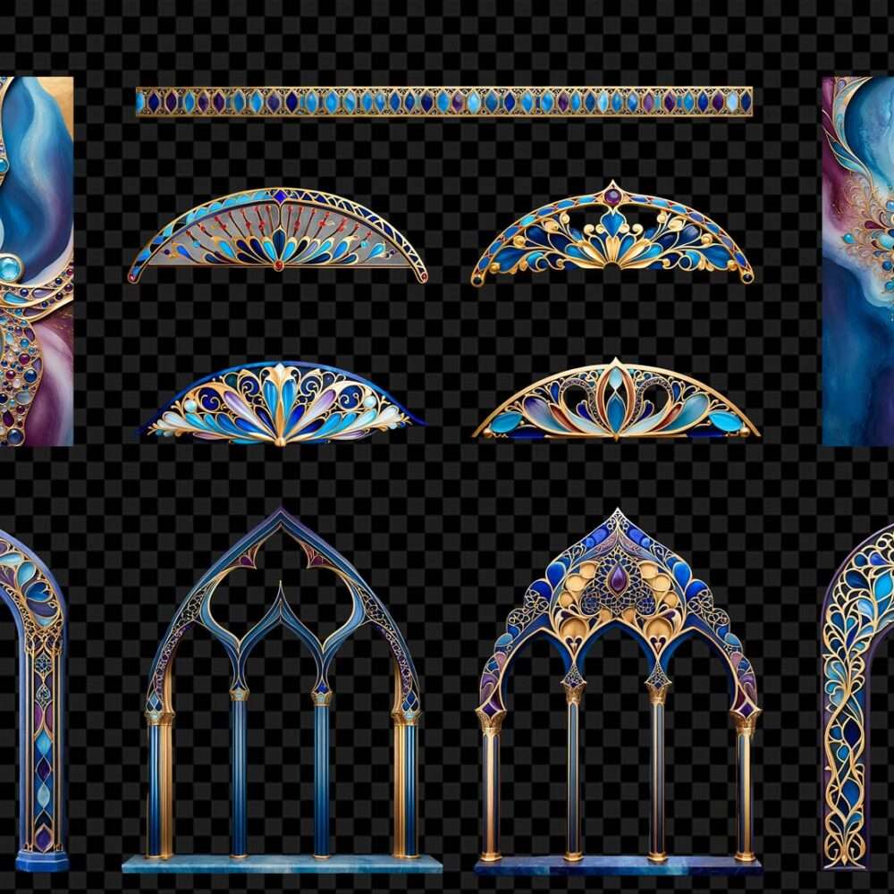 Projection Patterns Texture Arabesque Illusions - Projection Mapping Texture Pack Vol.106 - UPDATED ...