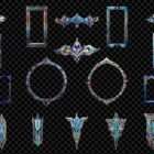 Architectural Arabesque Illusions Projection Mapping Textures Pack