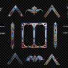 Architectural Arabesque Illusions Projection Mapping Textures Pack