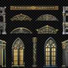 Architectural Elegance Unbound Projection Mapping Textures Pack