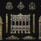 Architectural Elegance Unbound Projection Mapping Textures Pack