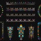 Architectural Floral Reverie Projection Mapping Textures Pack
