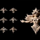 projection mapping textures sand