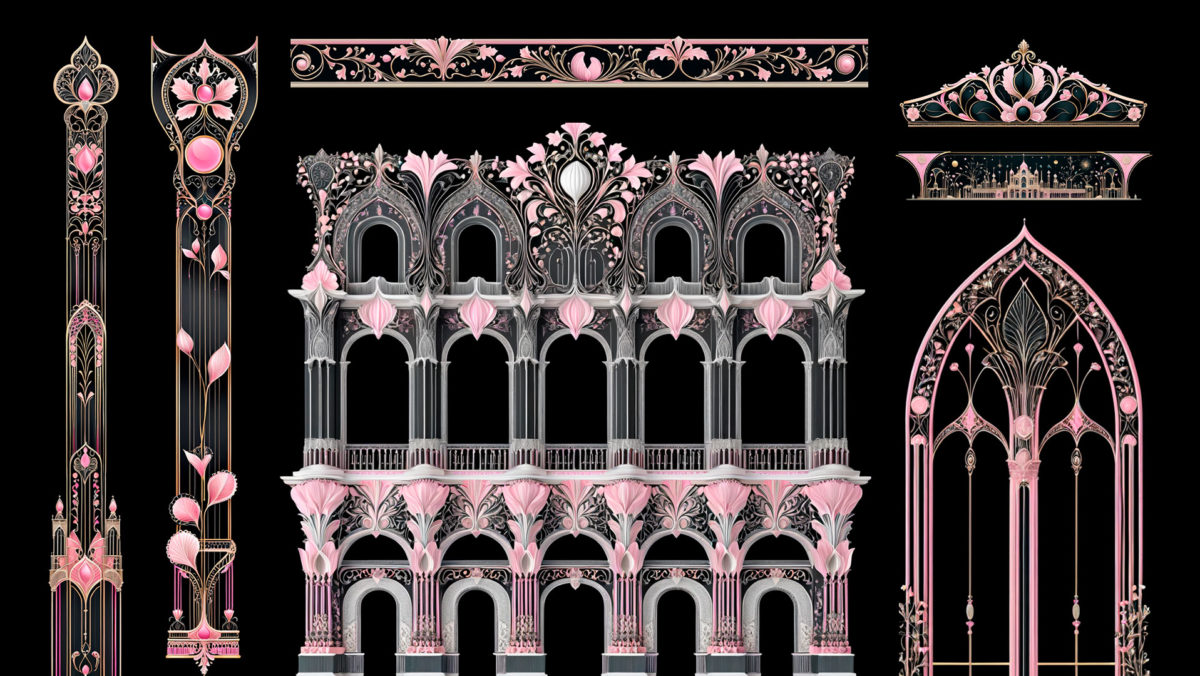 Pink-Rhapsody-Projection-Mapping-Textures