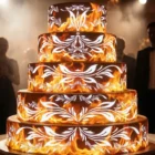 Wedding Mapping Cake Visuals