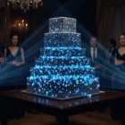 Wedding Cake Mapping Visuals