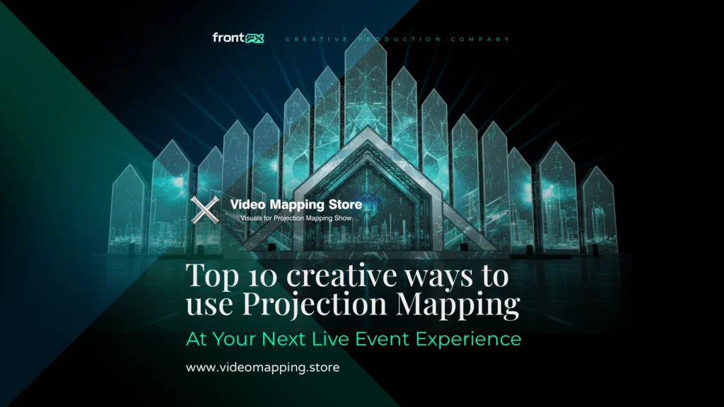 Creative projection mapping ideas for events with immersive visual installations transforming event spaces