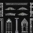 Architectural Techno Nexus Projection Mapping Textures Pack