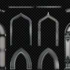 Architectural Techno Nexus Projection Mapping Textures Pack