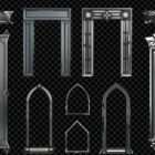 Architectural Techno Nexus Projection Mapping Textures Pack