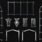 Architectural Techno Nexus Projection Mapping Textures Pack