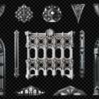 Architectural Techno Nexus Projection Mapping Textures Pack