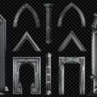 Architectural Techno Nexus Projection Mapping Textures Pack