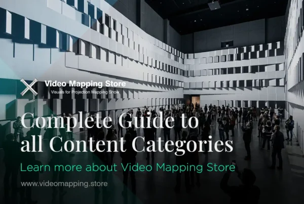 Complete Guide to All Content Categories at Video Mapping Store
