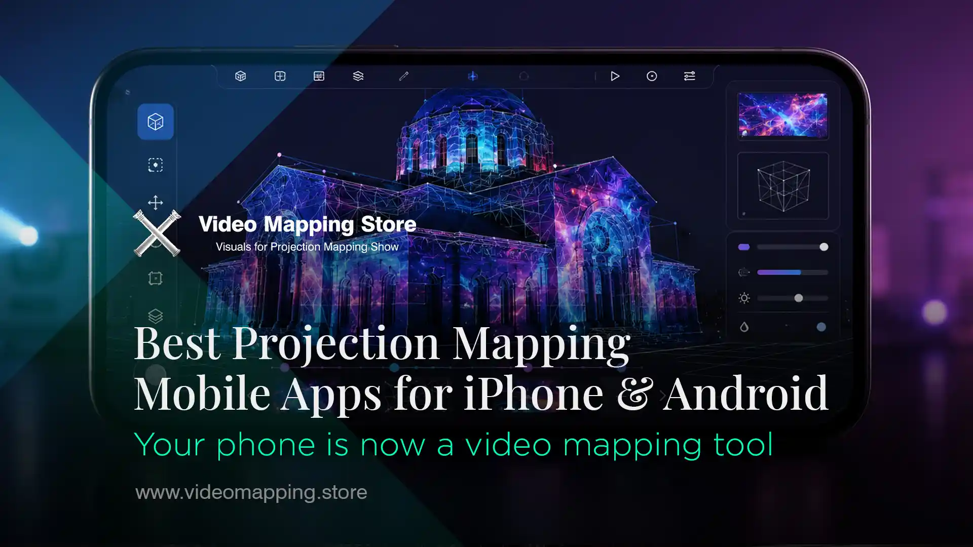 Projection Mapping App — Best Mobile Apps for iPhone, iPad & Android 2026