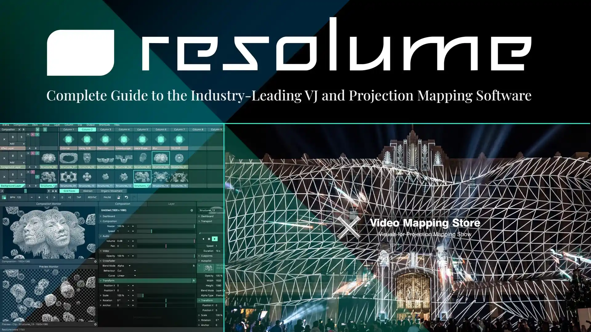 Resolume Rack Resolume Arena: Complete Guide by Video Mapping Store