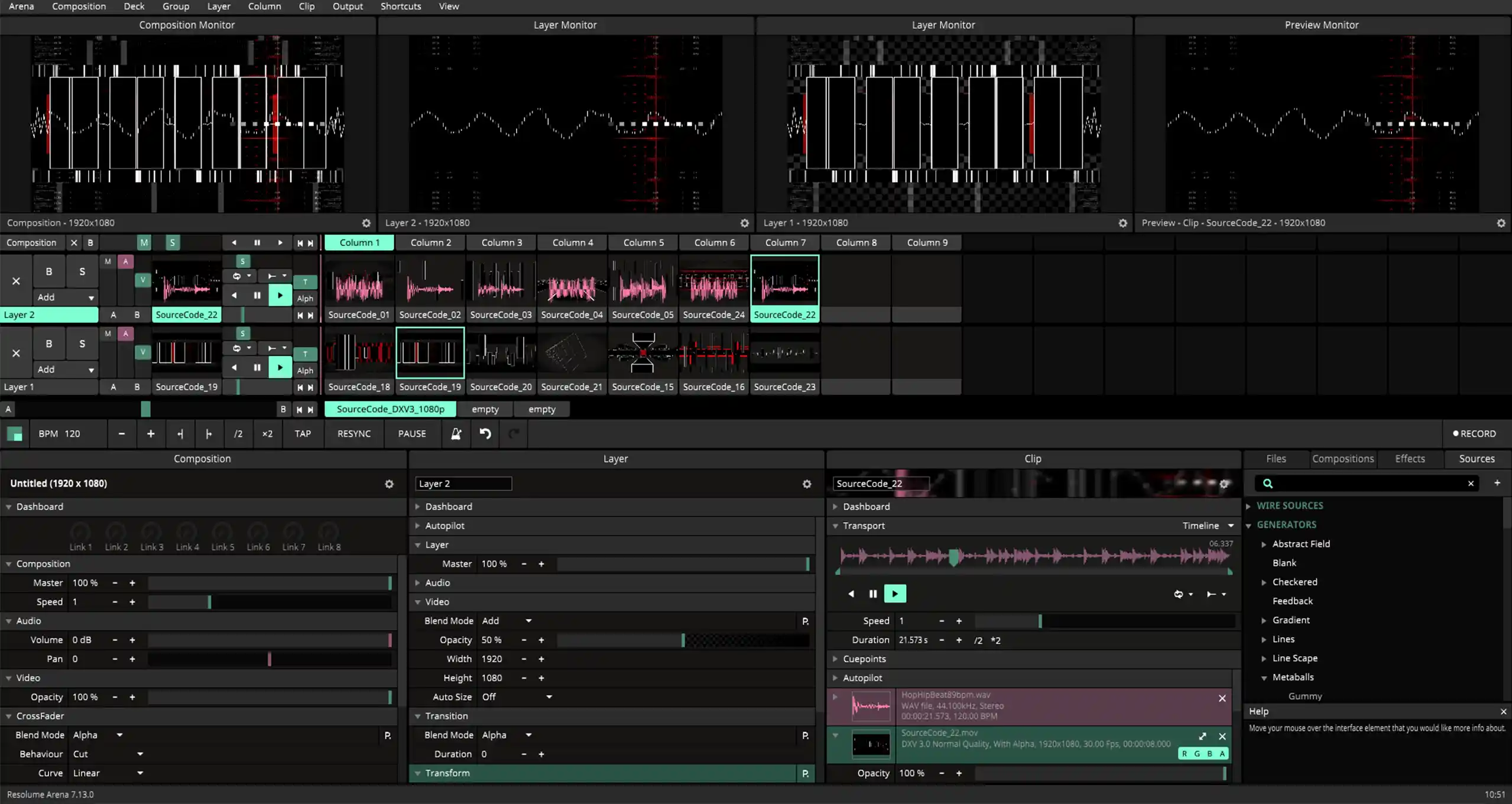 how to use resolume arena
