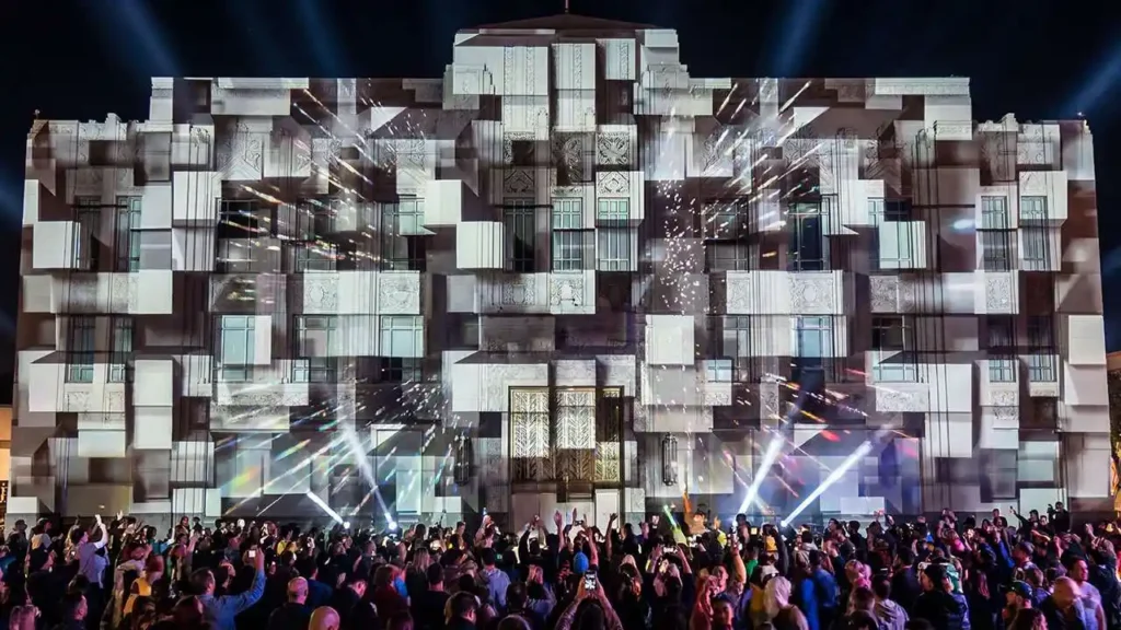 Visuals for Projection Mapping in Resolume