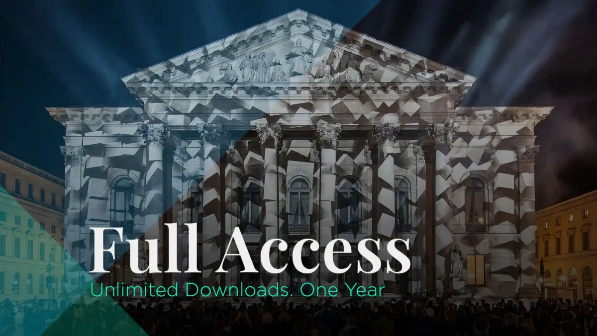 Full Access to All Visuals at Video Mapping Store
